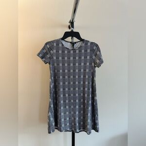 PUBLIC | Stylish Black and White Plaid Dress | S